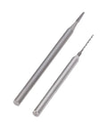 Premium Tungsten Steel Screw Extractor Kit For Knocking Out Stripped Broken Phone Screws 1.3Mm Drill Bit Tool, two extractor sizes.