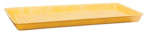 HDPE Containment Utility Tray 36 By 18 By 2 Inches For Spill Control In Lab And Kitchen Durable Drip Pan Under Dispensers Or Machinery Nestable With Ribbed Bottom Budget Friendly Great Countertop Storage