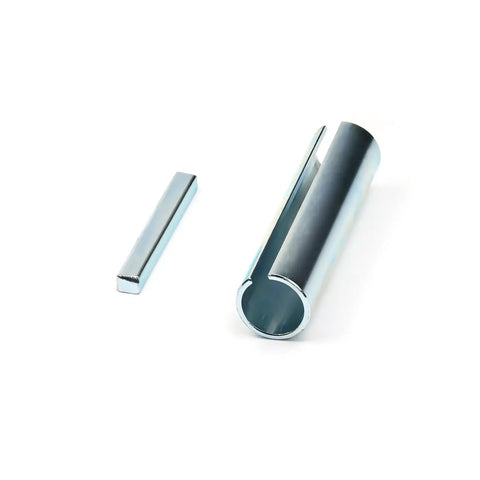 Stainless Steel Crankshaft Sleeve Adapter From Five Eighths Inch To Three Quarters Inch, Gearhead Friendly Keystock included
