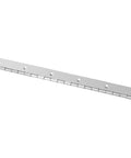 Top Shelf 12 Inch Stainless Steel Piano Hinges For Furniture With Smooth Operator Action And No Fuss Screw Installs Heavy Duty Continuous Door Hardware Built Like A Tank Total Shop Upgrade, flat bar design.