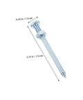 Metal spike for Heavy Duty Metal Aerator Shoes With Spikes For Deep Soil Penetration Pro Grade 12 Pack Lawn Spiker Shoes