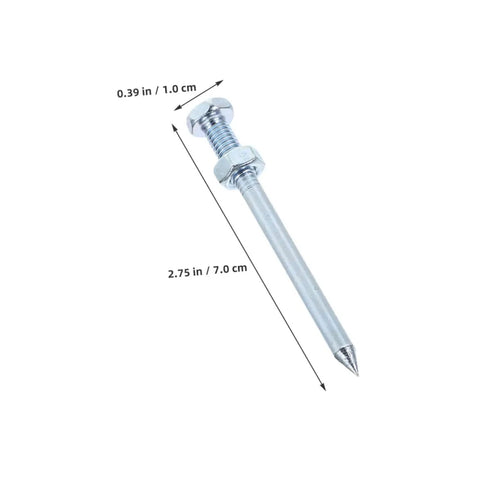 Metal spike for Heavy Duty Metal Aerator Shoes With Spikes For Deep Soil Penetration Pro Grade 12 Pack Lawn Spiker Shoes