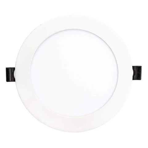 Switch Up Your Setup With This 20 Pack Of 6 Inch LED Recessed Downlights. Slim profile recessed light with black clips.