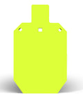 AR500 Steel Target For Shooting IDPA IPSC Torso Silhouette Beast Mode 7 X 12 X 3/8 Inch Neon Powder Coat Laser Cut Precision High Visibility