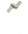 360 Degree Rotation Angle Positioning Mini Metal Torque Shaft Stop Damper Hinge With Soft Close Damping for cabinet doors
