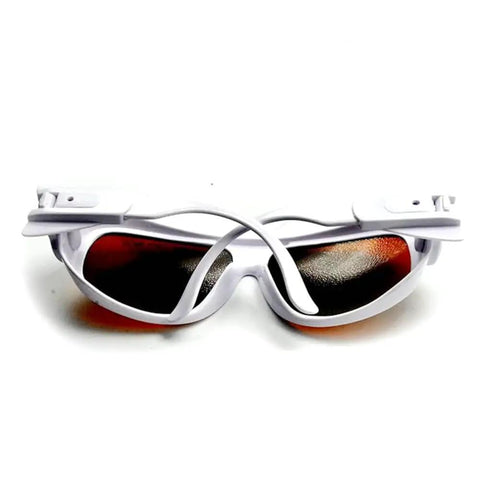 Straight Up Laser Safety Goggles Delivering Grind Proof Eye Protection Across 532Nm 980Nm And 1064Nm With OD4 Plus Shield for Yag Tools, front view.