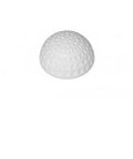 Peel And Stick Silicone Door Stopper No-Drill Self-Adhesive Wall Bumper for Quiet Closures in white