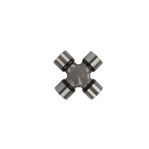 Pro Grade High Precision 20X55 Mini Universal Joint Bearing With Outside Snap Rings, compact design, case hardened cross, top view.