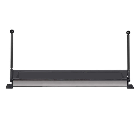 Front view of Box And Pan Brake 30 Inch Sheet Metal Bender For 18 Gauge Steel 0 To 135 Degree Adjustable Heavy Duty Aluminum Folder