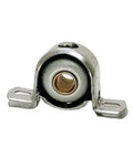 Front view of 3/4 Inch Pillow Block Bearing Assembly for Coolers with 3/4 Inch Blower Shaft Durable USA Made Easy Install Rugged Mounting Housing.