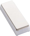 K0701 Blade Black Rough White Whetstone Grit 120 for quick chip repair and precise sharpening of knives on plastic base