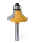 Three Eighths Radius Roundover Router Bit With One Quarter Inch Shank For Edges And Rounding, Heavy Duty Carbide Inserts