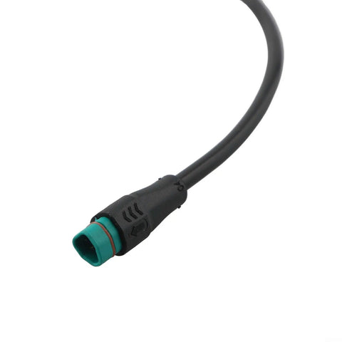 Electric Bike Display Extension Cable With 5 Pin Waterproof IP65 Connector Bafang Compatible Ebike Dashboard Extension Cord For Plug And Play Data Transfer Weather Ready Easy Install Durable Performance