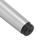 MT2 live tailstock center shaft with black end cap, metal lathe accessory.