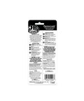Back view of Perma Lock Blue Medium Strength Thread Locker 6 Ml Heavy-Duty Replacement packaging with instructions visible.