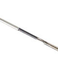 HSS reamer from 10pc HSS Chucking Reamer Set With Straight Flute And Straight Shank For Lathe Machines, side view.