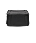 Bottom view of black Shoulder Bag For Avata 2 Goggles N3 Dope High Capacity Protective Travel Case Shockproof Water Resistant Portable Organizer
