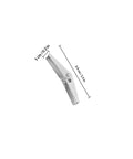 Heavy Duty Galvanized Iron Drywall Anchors With Wing Nut Toggle Bolts Kit For Hollow Walls 3.9 cm length silver material