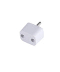 White plug adapter for Grounding Mat Starter Kit For Pain Relief Sleep Energy Inflammation And Wellness With Outlet Adapter Outlet Tester