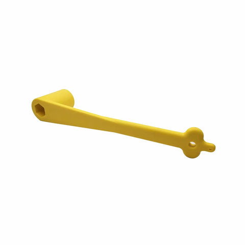 Beefy Propeller Wrench One And One Sixteenth Inch Nut Wrench Twenty Seven Millimeter For Mercury Mercruiser with Yellow Handle