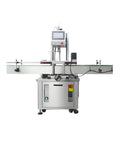 Versatile Automatic Bottle Capping Machine For Food Beverage And Chemical Production with touchscreen interface.