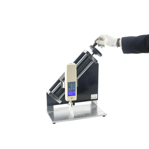 Pro Grade Kickass 500N 90 Degree Manual Peel Strength Tester With Easy Operation And Robust Stability For Force Gauge Testing Push Pull Lab Bench High Accuracy 0.5 Percent Wide Test Area Up To 105 X 152 Mm, 500N peel tester