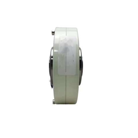 Side view of Heavy-Duty Hollow Shaft Magnetic Powder Clutch With Easy-Tune Torque For Industrial Unwinding, 50N.m Tension Brake.
