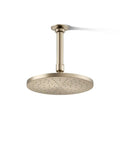8 Inch Round Rain Showerhead With 2.5 Gpm Drenching Spray, Vibrant Brushed Bronze Finish, Katalyst Spray Technology, ceiling mounted