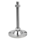 Beefy Adjustable Leg Set For Furniture, Stainless Steel Leveling Feet With M10-M24 Threads, Swivel Base And Articulating Design