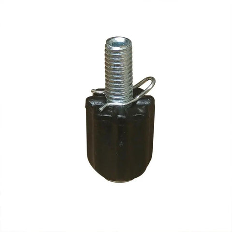 6 Pack M5 Rear Derailleur Barrel Adjusters For Precise Cable Tension, black steel and plastic construction