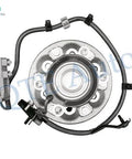Top view of a front wheel hub bearing assembly for a 2004-2008 Chevy Colorado RWD, heavy duty replacement kit included