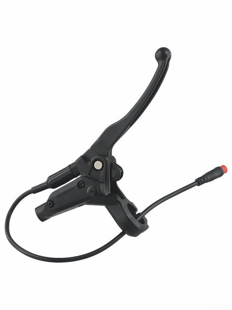 Aluminum Alloy Hydraulic Brake Levers For Electric Bikes And E Scooters With Mineral Oil System Waterproof 2 Pin Connector