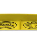T3 Golf Putting Training Aid For A Consistent Stroke Lower Your Score Pro Level Practice And Master Your Putting Fundamentals With Real World Feedback Built For Indoor And Outdoor Use Golden Yellow, 21 inch