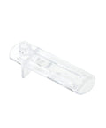Heavy Duty Clear Shelf Support Pegs With Self Locking Grip For 5/16 Inch Holes And 19/32 Inch Thick Shelves Rock Solid 50 Pack transparent plastic shelf clip.