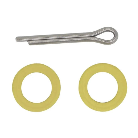 Outboard Engine Cotter Pin With Gasket And Lower Unit Seal Kit Fit For 4HP To 6HP Boat Engines, Marine Hardware Set