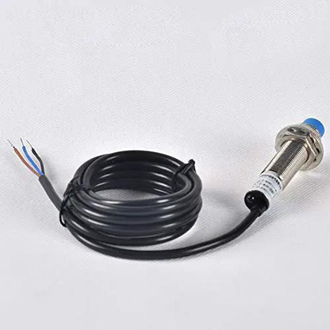 Two Pack 5V NPN No M12 Inductive Proximity Sensor Switch with 4mm sensing range for 3D Printer Auto Bed Leveling and CNC Z Probe