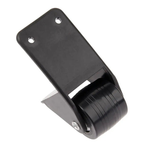 Heavy Duty Universal Luggage Caster Wheels Silent Swivel Suitcase Replacement Casters Smooth Operator with black plastic wheel.