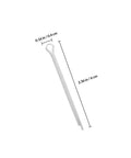 Stainless Steel Cotter Pins Set Assortment Kit With High Strength Hairpin Pins, measurement shown, for trucks and machinery use.