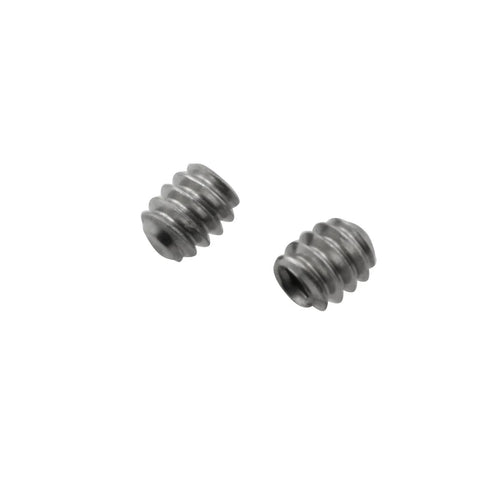 25 Piece Stainless Steel Allen Socket Set Screws 4-40 x 1/8 Inch Cup Point Hex Key Wrench Included Heavy Duty Rust Resistant Hardware