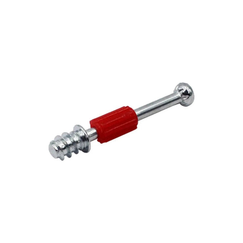 Two In One Furniture Hardware Kit With Self Tapping Screws And Eccentric Wheel For Rock Solid Joints Heavy Duty Cam Locks close-up view