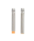 Rock Solid Industrial Automation Replacement Part For Machinery Control Systems, Pro Grade Electronic Component For Industrial Equipment, Reliable Signal Processing In Harsh Environments, Easy Installation And Quick Setup. two metal cylindrical sensors