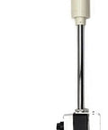 4 Stack LED Andon Tower Light With 8 ft 3 Prong Power Cord, Plug And Play, Off Steady Red Amber Green Blue Signals, Indoor Industrial Grade