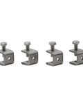 Heavy Duty Stainless Steel C Clamps For Welding And Construction, 0 To 20mm Jaw Opening, strong metal holding tools for assembly.