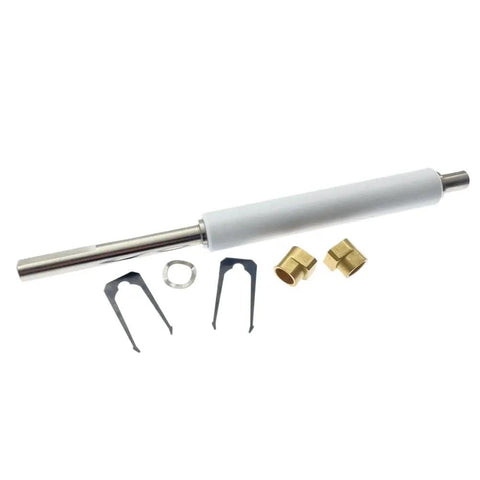 Top Shelf G77023M Platen Roller Assembly Straight Drop In Fit For Zebra Z4000 S4M Z4M Plus Thermal Label Barcode Printers.