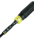11-In-1 Ratcheting Screwdriver And Nut Driver Kit With Impact Rating, Includes Phillips, Slotted, Square And Torx Bits, shown close-up