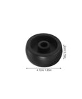 8 Pack 1.85 Inch Wear Resistant Replacement Wheels For Gym Equipment And Home Workout Machines Built To Last With Heavy Duty Roller Wheels Made From Tough PP And PA Material For Smooth Mobility Durable Fitness Spare Parts, black 1.85in wheel