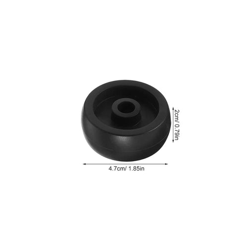 8 Pack 1.85 Inch Wear Resistant Replacement Wheels For Gym Equipment And Home Workout Machines Built To Last With Heavy Duty Roller Wheels Made From Tough PP And PA Material For Smooth Mobility Durable Fitness Spare Parts, black 1.85in wheel