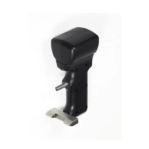Heavy Duty Digital Barcol Hardness Tester For Aluminum Metal Alloy Inspection Gauge showing handheld design and calibration point.