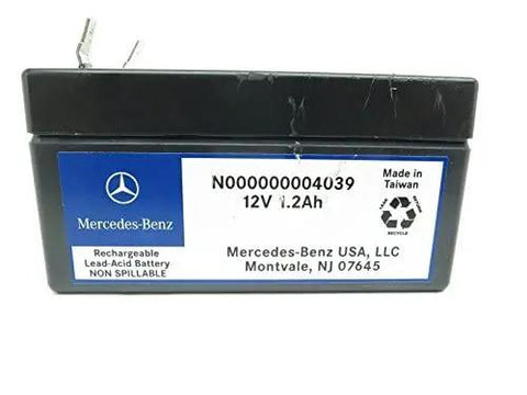 Mercedes-Benz GL450 GL550 Auxiliary Back Up Battery OEM Replacement Part 000000-004039 Fits 2007 2012 Passenger Car