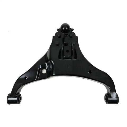 Heavy Duty Front Steering Suspension Kit With Control Arms Ball Joints Sway Bar Links Tie Rods Built Hella Tough For Chevy Colorado 2006 2012 RWD Trucks - black control arm